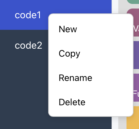 Code Operations